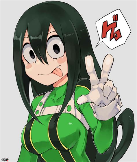 asui nude|Character: tsuyu asui